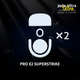 Глайди для мишки X-Raypad Jade Ultra Skates для Logitech G Pro X Superlight 2/ PRO X2 Superstrike - зображення 1