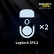 Глайди для мишки X-Raypad Jade Ultra Skates для Logitech G Pro X Superlight 2/ PRO X2 Superstrike - зображення 2