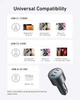 Автомобильное зарядное устройство Anker USB-C Fast Car 3-Port Charger 167.5W с кабелем Type-C в комплекте - изображение 6