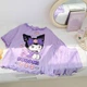 Костюм детский аниме Куроми Kuromi домашний сиреневый 140 см (KRM12) - изображение 2