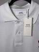 Чоловіча футболка-поло Ami Paris Ami De Coeur small logo Polo Shirt біла розмір XL (AP12003.6XL) - зображення 5