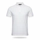 Чоловіча футболка поло в стилі BOSS Logo-Embroidered Cotton Polo Shirt біла розмір L (HB13001.5L) - зображення 1