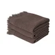Рушник Lotus Home - Rius dark brown темно-коричневий 50x100 - изображение 5
