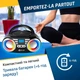 Портативный CD-проигрыватель KLIM B3 Bluetooth Boombox с FM-радио, USB, AUX и RGB подсветкой - изображение 5