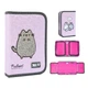 Пенал школьный YES, 1 отделение, Pusheen Delicacy, твердый, Розовый, (533741) - изображение 1