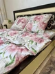 Постільна білизна бавовняна півон сандей Двоспальна 180 x 220 Бязь Біла 50 х 70 - зображення 2