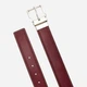 Ремень двусторонний женский из натуральной кожи Michael Kors 715416 L (111.5 см) Бордовый (1159865585) - изображение 5