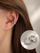 Серьги каффы без прокола, серьги на ухо без прокола, 2 шт, Ear Cuff - изображение 1