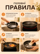 Набор сковородок Magio MG-1182 Premium 6в1 со съемной ручкой, набор кухонной посуды, набор посуды, мраморное антипригарное покрытие UltraMarble, кухонный комплект посуды - изображение 3