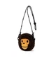 Сумка-кошелёк BAPE Baby Milo Face Cross Bag в коричневом цвете. - изображение 2