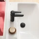 Змішувач для умивальника одноважільний GROHE QuickFix Start чорний латунь з донним клапаном 237462432 - зображення 2