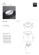 Умывальник накладной SIMAS LFT Spazio 630x330x175мм овальный белый LFT64 - изображение 2