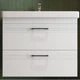 Тумба с умывальником DEVIT Urbanis 80x65x46см подвесная белая 454080W - изображение 8
