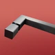 Шторки скляні на ванну Koer SR BS04-95x140-TR-07 прозоре скло 6мм, графіт (KR5404) - изображение 12