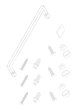 Шторки скляні на ванну Koer SR BS02-80x140-TR-01 прозоре скло 6мм, хром (KR5401) - изображение 14