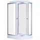Бокс душовий без гідромасажу Mixxus WAVE SB02-120x80x215-R-FB SATIN з низьким піддоном (MI6893) - изображение 12