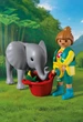 Klocki Playmobil Animals and Friends Zoo: Słoniątko i opiekun 6 elementów 72092 (4008789720924) - obraz 5