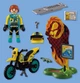 Klocki Playmobil Cars Terenowy motocykl 21 element 72065 (4008789720658) - obraz 4
