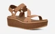 Босоніжки жіночі Teva W Madera коричневі сандалі на платформі коричневі Розмір 40 - изображение 1