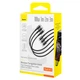 USB кабель Baseus E0424202 Tungsten Gold, Type-C, 1.0 м., 2.0 м., 3.0 м., Чорний - 677667 - зображення 2