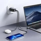 Мережевий зарядний пристрій Ugreen CD244 65W 2xUSB-C + USB-A PD3 QC GaN Fast Charger Grey (10335) - изображение 6