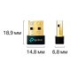 USB Bluetooth адаптер TP-Link UB5A, Черный - 386534 - изображение 4