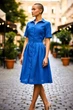 Платье «Royal Elegance» by Bovona синий 36 - изображение 5