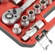Набор инструментов 1/2" 21од INTERTOOL ET-9021 в кейсе - изображение 5