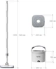 Набор для уборки RZTK Spin Mop 2 (швабра и ведро с отжимом) + 1 дополнительная сменная насадка - изображение 3