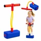Дитяча стрибалка Frog Jump Pogo Stick Moby Jumper синя зі звуком тренажер для стрибків та балансу - зображення 2
