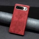 Чехол-книжка с карманами UniCase Geometric Pattern для Realme 16 - Red - изображение 6