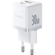 Сетевое зарядное устройство Baseus Palm Fast Charger USB-A/USB-C 30W + Cable USB-C to USB-C 60W 1m White (P1011160A213-01) [168073] - изображение 5