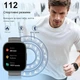Смарт-годинник Poounur T80 з 1.95" HD дисплеєм Bluetooth дзвінками водонепроникний IP68 120 спортивних режимів чорний (SKU-143) - изображение 6
