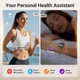 Смарт-годинник Fitpolo DR03 з AMOLED 1.27" дисплеєм Bluetooth дзвінками водонепроникний IP68 з підтримкою Android IOS круглий бронзове золото (SKU-141) - изображение 4
