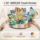 Смарт-годинник Fitpolo DR03 з AMOLED 1.27" дисплеєм Bluetooth дзвінками водонепроникний IP68 з підтримкою Android IOS круглий бронзове золото (SKU-141) - изображение 8