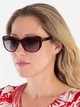 Солнцезащитные очки женские Calvin Klein 584775757 Бордовые (1159865447) - изображение 2