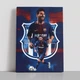 Інтер'єрна картина Футболіст Ліонель Мессі, Lionel Messi, футбол, спорт, 42×30 см (id4573) - зображення 1