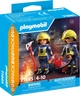 Набір іграшок Playmobil Duo Pack Пожежна служба 10 деталей 71375 (4008789718853) - зображення 1
