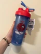 Спортивний шейкер BlenderBottle Classic Loop PRO Marvel Spider-Man синій/червоний 820 мл (Loop_PRO_28oz_Spider Man) - изображение 7