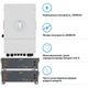 Система зберігання енергії DEYE SV-1DE10K1-LEC10K1-1 10kW 10.2kWh 2BAT LiFePO4 ≥6000 циклів (SV-1DE10K1-LEC10K1-1) - зображення 3