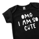 Боді-човник для малюків з принтом SO CUTE Dexter`s 74 Чорний (104241-74-sm) - изображение 2
