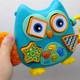 Музыкальная игрушка "Сова-всезнайка", ОСВУЧЕНИЕ УКРАИНСКИМ ЯЗЫКОМ, размер: 22х4.5х15 см подсветки, песни, сказки, стишки о - изображение 2
