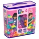 Конструктор Mega Bloks рожевий у мішку 80 деталей (DCH62) - изображение 1