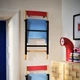 Стіл і 2 складні стільці ІКЕА IKEA PS 2026 70x70 см чорний червоний (s19634375) - изображение 6