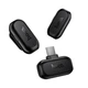 Бездротовий мікрофон HOCO L26 Smart AI noise reduction wireless microphone Type-C 2 мікрофона Black - зображення 2