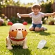 Інтерактивний Робопес Спайк WToys озвучено українською, запис голосу, ходить у всіх напрямках, танцює, сенсорний, мелодії, пульт Beige-orange (68068/03) - зображення 10