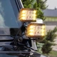 Комплект LED фар на мотоцикл світлодіодні фари комбіноване світло режим стробоскопа 2 шт. - зображення 4
