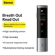Алкотестер Baseus SafeJourney Pro Series Breathalyzer, Space Grey - изображение 6