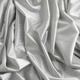 Тканина трикотаж SILKY 160 г/м2 ширина 175 см преміальна блискуча тканина для легінсів і топів св/сіра м.п. - зображення 3