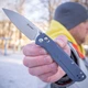 Нож складной Ganzo G771-GY, сталь D2, G10 серая - изображение 9